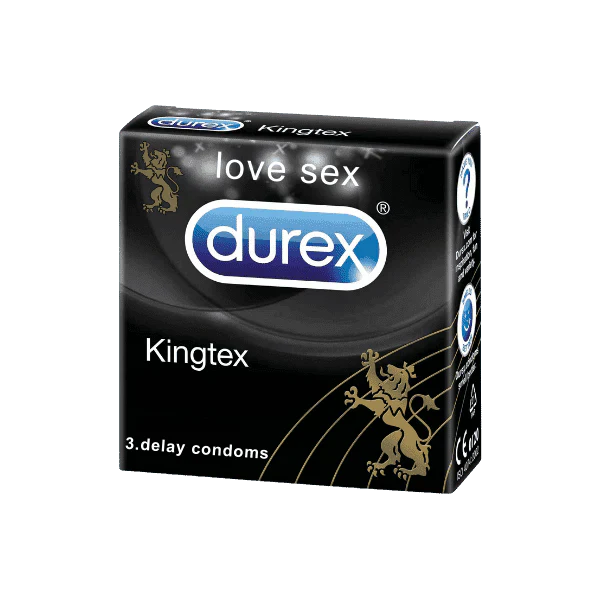 Durex Kingtex Snug Fit Condoms - Comfortable and Secure Fit
